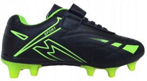 Buty sportowe do piłki piłkarskie lanki dziecięce korki na orlik rzepy 31 5