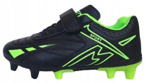 Buty sportowe do piłki piłkarskie lanki dziecięce korki na orlik rzepy 31 7