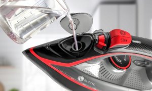 MOCNE ŻELAZKO PAROWE CERAMICZNE STRAŻAK 3000W 10w1 INNOWACJA ANTI-DRIP 4