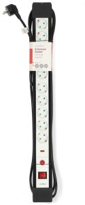 Listwa przeciwprzepięciowa Nedis 10 gniazd kabel 3m 2