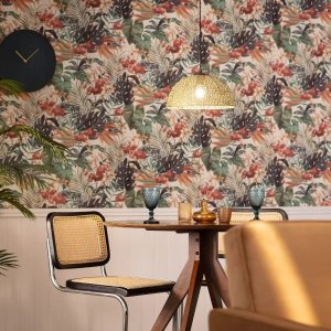 Jadalniana lampa wisząca Maestro ABR-LWE-E27 Abruzzo metalowa złota 5