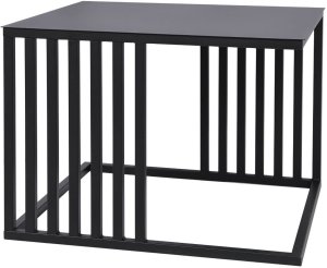 Designerski stolik do salonu Kaja Home KS-18 STOLIK Kaja metalowy czarny 3