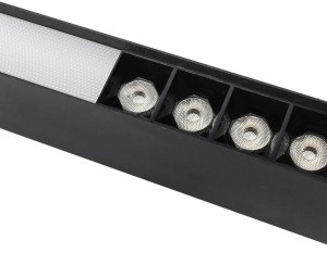 Lampa liniowa 1040 Domeno LED 40W 4000K regulowana do kuchni czarna 6