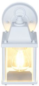 Metalowa lampa ścienna na taras MIRANDE 262260131 IP23 biała 4
