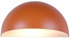 Ścienna lampa metalowa MAAS 262460140 kopuła IP44 pomarańczowa 4