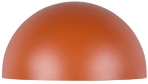 Ścienna lampa metalowa MAAS 262460140 kopuła IP44 pomarańczowa 6