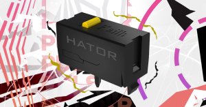 HATOR Pulsar 3 myszka Gaming Oburęczny USB Typu-A Optyczny 12000 DPI 9