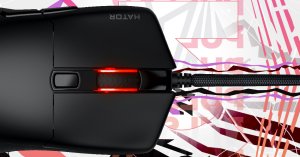 HATOR Pulsar 3 myszka Gaming Oburęczny USB Typu-A Optyczny 12000 DPI 10