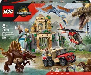 LEGO Jurassic World Powietrzna misja z kecalkoatlem i spinozaurem (76976) 1