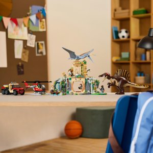 LEGO Jurassic World Powietrzna misja z kecalkoatlem i spinozaurem (76976) 4