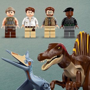LEGO Jurassic World Powietrzna misja z kecalkoatlem i spinozaurem (76976) 5