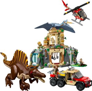 LEGO Jurassic World Powietrzna misja z kecalkoatlem i spinozaurem (76976) 8