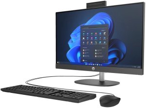 Komputer All in One HP ProOne 240 G10 / 8T2W5ES / Intel i5-13 / 16GB / SSD 512GB / Intel Xe / FullHD / Win 11 Pro / Czarny 3