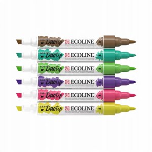 EcoLine Ecoline Duotip marker set Botanic* | 6 colours 2