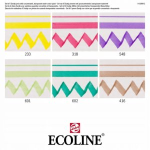 EcoLine Ecoline Duotip marker set Botanic* | 6 colours 3