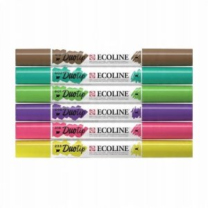 EcoLine Ecoline Duotip marker set Botanic* | 6 colours 6