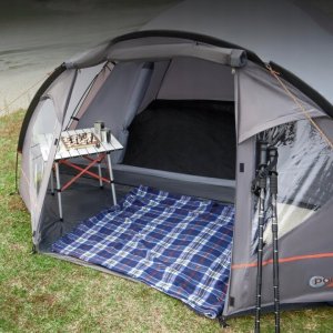 Portal Namiot 3-4 osobowy wodoszczelny 4000 mm z przedsionkiem nowy 4