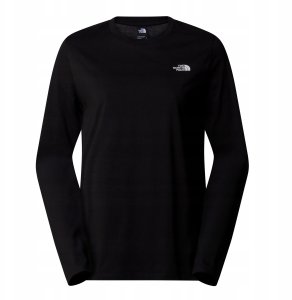 Bluzka damska z długim rękawem The North Face L/S Simple Dome Tee - tnf black rozmiar: xs 3