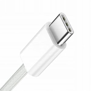 BWOO kabel USB-C - USB-C 1m 60W do iPhone 15 BO-X284 biały 2