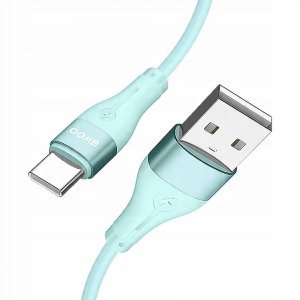BWOO kabel USB - USB-C 1m 3A Minimalist Silicone zielony X280C 3