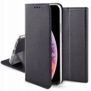 Etui Smart Magnet do Xiaomi Redmi Note 14 Pro 4G (Global), BLACK / CZARNY 2