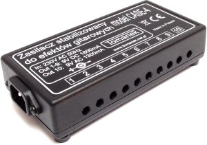 Tomanek CASE-4 zasilacz do efektów gitarowych 9V DC 9V AC 1