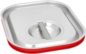 Pokrywa GN 1/2 z uszczelką silikonową ze stali nierdzewnej | TECHNICA, Platinum Line 3