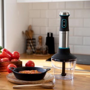 Blender Cecotec Blender ręczny Power TitanBlack 1200 XL Cream&Crush 12