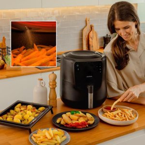 Frytkownica beztłuszczowa Cecotec Frytkownica beztłuszczowa CecoFry Rain Air fryer 16