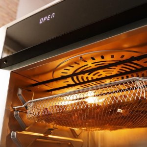Frytkownica beztłuszczowa Cecotec Bake&Fry 3000 Touch Steel 4