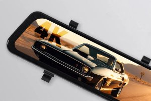 Wideorejestrator samochodowy Prido X8 GPS + tylna kamera 7