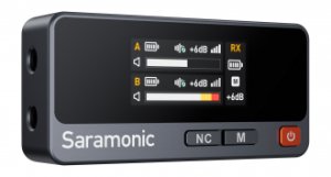 Mikrofon Saramonic Zestaw do bezprzewodowej transmisji dźwięku Air-02 (RX + TX +TX) 10
