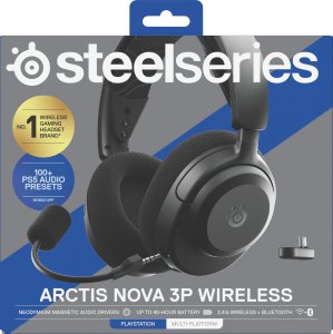 Słuchawki SteelSeries Arctis Nova 3P Czarne (61686) 3