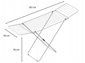 Rorets Suszarka Na Bieliznę Tony Biała 2420-00940.. 4