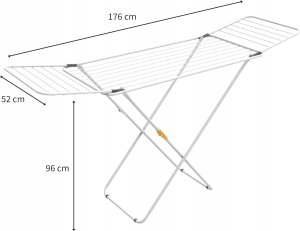Rorets Suszarka Na Bieliznę Tony Biała 2420-00940.. 8
