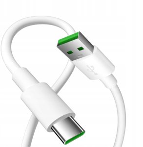 ECONOMY KABEL USB DO TYP-C 5A 100W 1M BIAŁY USB3.0 1