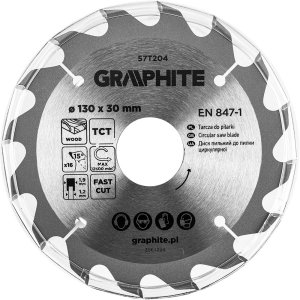 Graphite Tarcza do pilarki, widiowa, 130 x 30 mm, 16 zębów 3