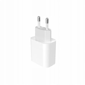 DENMEN ŁADOWARKA SIECIOWA 3,6A 20W BIAŁA DENMEN + KABEL TYP-C DO TYP-C 1m 4
