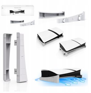 ECOBOX UCHWYT PODSTAWKA KONSOLA PS5 PRO / PS5 SLIM 1