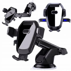 ECOBOX UCHWYT SAMOCHODOWY SZYBA CZARNY 3