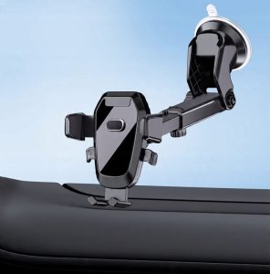 ECOBOX UCHWYT SAMOCHODOWY SZYBA CZARNY 6