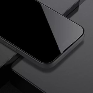 TELTECH PREMIUM SZKŁO 6D IPHONE 15 SZKŁO PROFILOWANE HARTOWANE FULL COVER CZARNA RAMKA 4