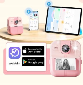 Aparat Natychmiastowy Dla Dzieci Cyfrowy Mp3 Gry Druk Telefon Obiektyw 180s / P02 Różowy 2