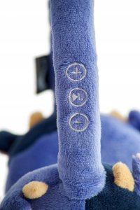 Squishmallows Słuchawki Dla Dzieci Nauszne Bluetooth Do Telefon Smartfon / Krówka Ingred / Hmsqm-bt-ingred 5