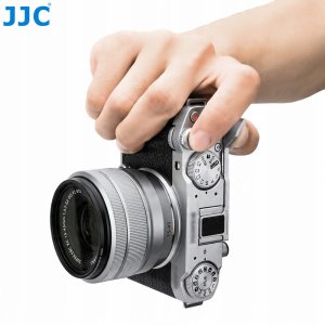 JJC Grip Holder Stabilizator Uchwyt Na Kciuk Palec Do Fuji Fujifilm X-m5 / Xm5 / Ta-xm5 Srebrny 12