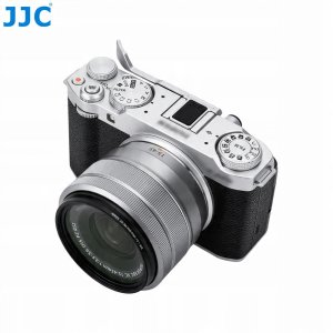JJC Grip Holder Stabilizator Uchwyt Na Kciuk Palec Do Fuji Fujifilm X-m5 / Xm5 / Ta-xm5 Srebrny 9