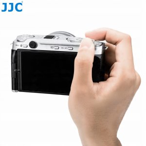 JJC Grip Holder Stabilizator Uchwyt Na Kciuk Palec Do Fuji Fujifilm X-m5 / Xm5 / Ta-xm5 Srebrny 10
