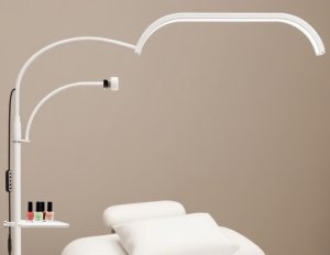 Lampa Led Kosmetyczna Bezcieniowa Moon Stojąca + Kółka 45w Marinelli Gx520r / Biały 12