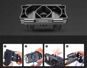 Uchwyt Mocowanie Do Teleskopu Mikroskopu Lornetki Lunety Telefonu Obrotowy / Apl-f002x 4