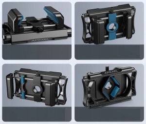 Uchwyt Mocowanie Do Teleskopu Mikroskopu Lornetki Lunety Telefonu Obrotowy / Apl-f002x 8